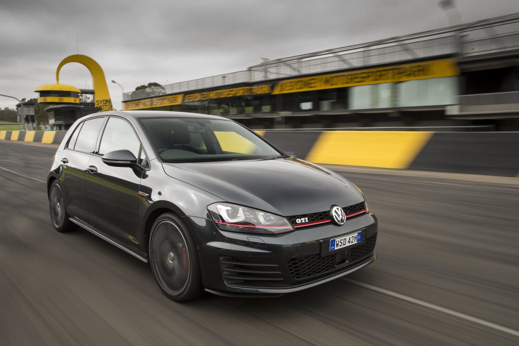 The VW Golf GTI Performance. The VW Golf GTI Performance.